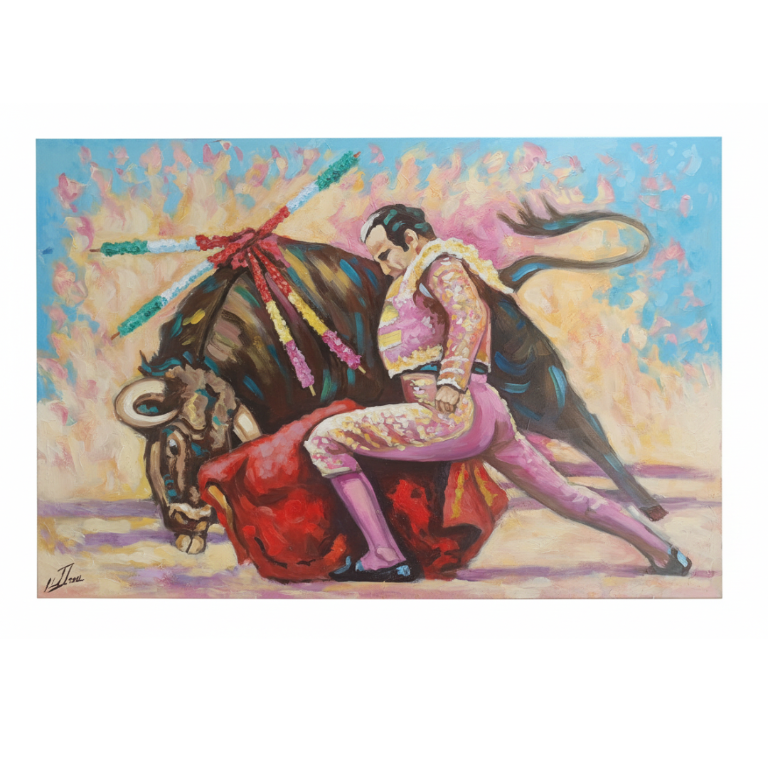 Óleo Garbo y Casta – Óleo Original (100x150cm)