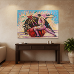 Óleo Garbo y Casta – Óleo Original (100x150cm)