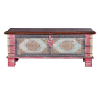 Arca Legado Colonial – Baúl de Mango y Bronce (116 cm)