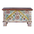 Arca Caleidoscopio – Baúl Étnico Multicolor (80 cm)