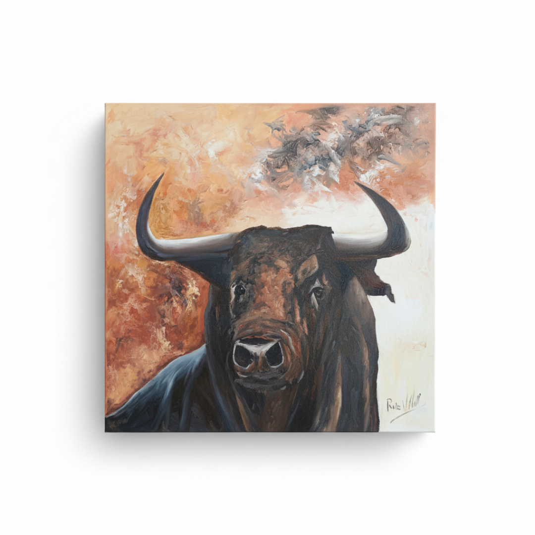 Óleo Esencia de Casta – Óleo Original (90x90cm)