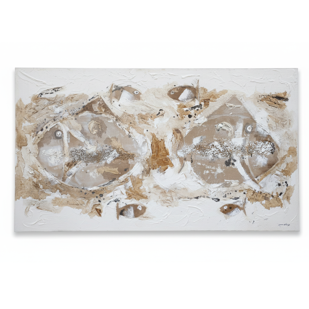 Óleo Fósiles de Sal – Óleo Original (100x150cm)
