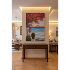 Óleo Rincón Turquesa – Óleo Original (60x90cm)