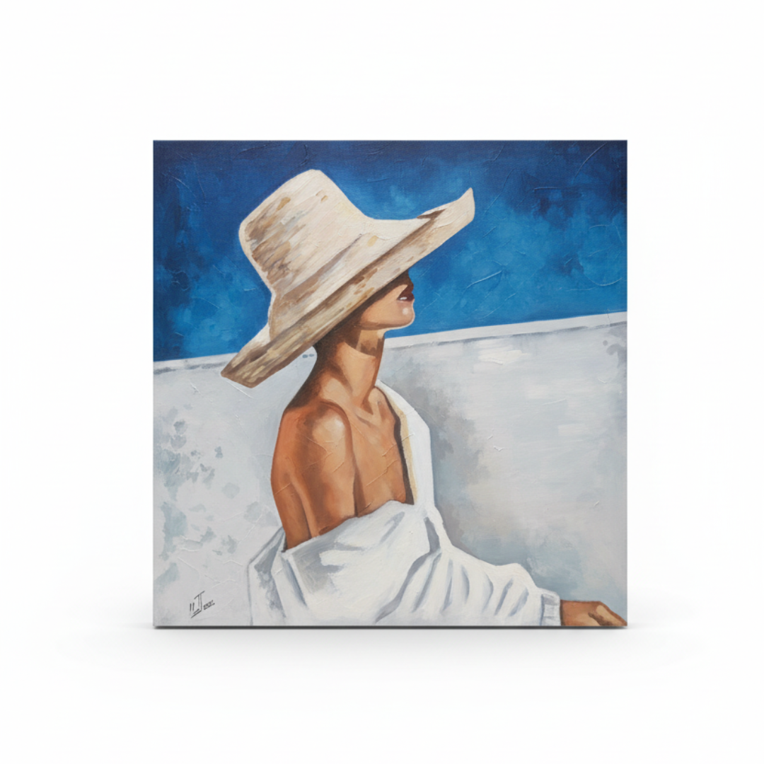 Óleo Galope de Fuego – Óleo Original (120x120cm)