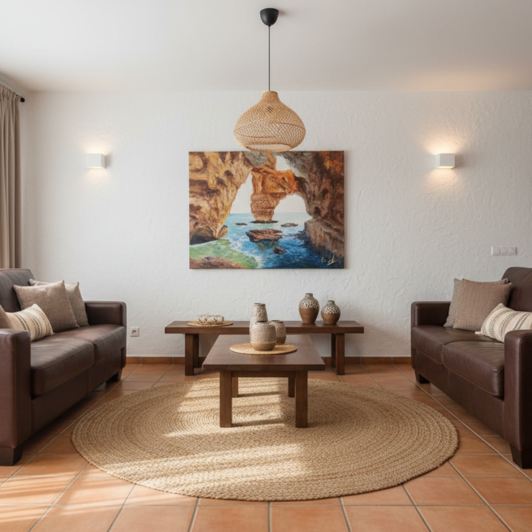 Óleo Catedral del Mar – Óleo Original (90x120cm)