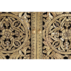 Cómoda Aura de Midas– Mango Tallado y Oro (110 cm)