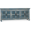 Aparador Océano de Mango – 6 Puertas Pintadas a Mano (184 cm)