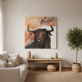 Óleo Esencia de Casta – Óleo Original (90x90cm)