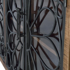 Aparador Horizonte Industrial – Mango Macizo y Metal (190 cm)
