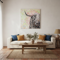 Óleo Nobleza Cromática – Óleo Original (90x90cm)