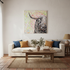 Óleo Nobleza Cromática – Óleo Original (90x90cm)