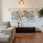 Óleo Fósiles de Sal – Óleo Original (100x150cm)