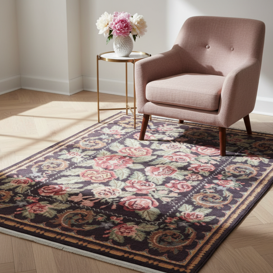 Alfombra Legacy Heritage Anti-Slip – Estética Pakistaní Lavable