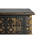 Arca Sombra de Bronce – Baúl de Mango y Metal (80 cm)