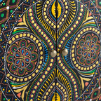Aparador Caleidoscopio de Mango – Pintado a Mano (107 cm)
