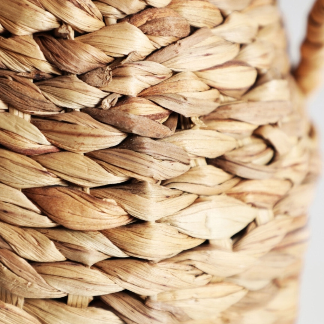 Decorative Baskets KALAYA Set of 2 in Natural Fiber