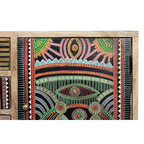 Mueble TV/Cómoda Cromía Compacta – Mango y Detalles Multicolor (100 cm)
