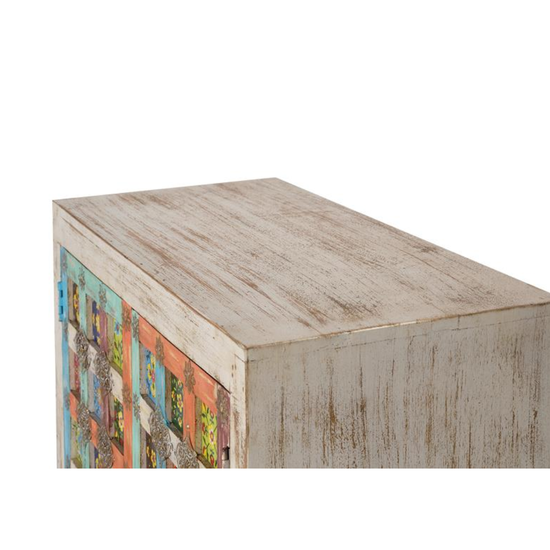 Aparador Palacio de Al-Ándalus – Mango, Azulejo y Bronce (90 cm)