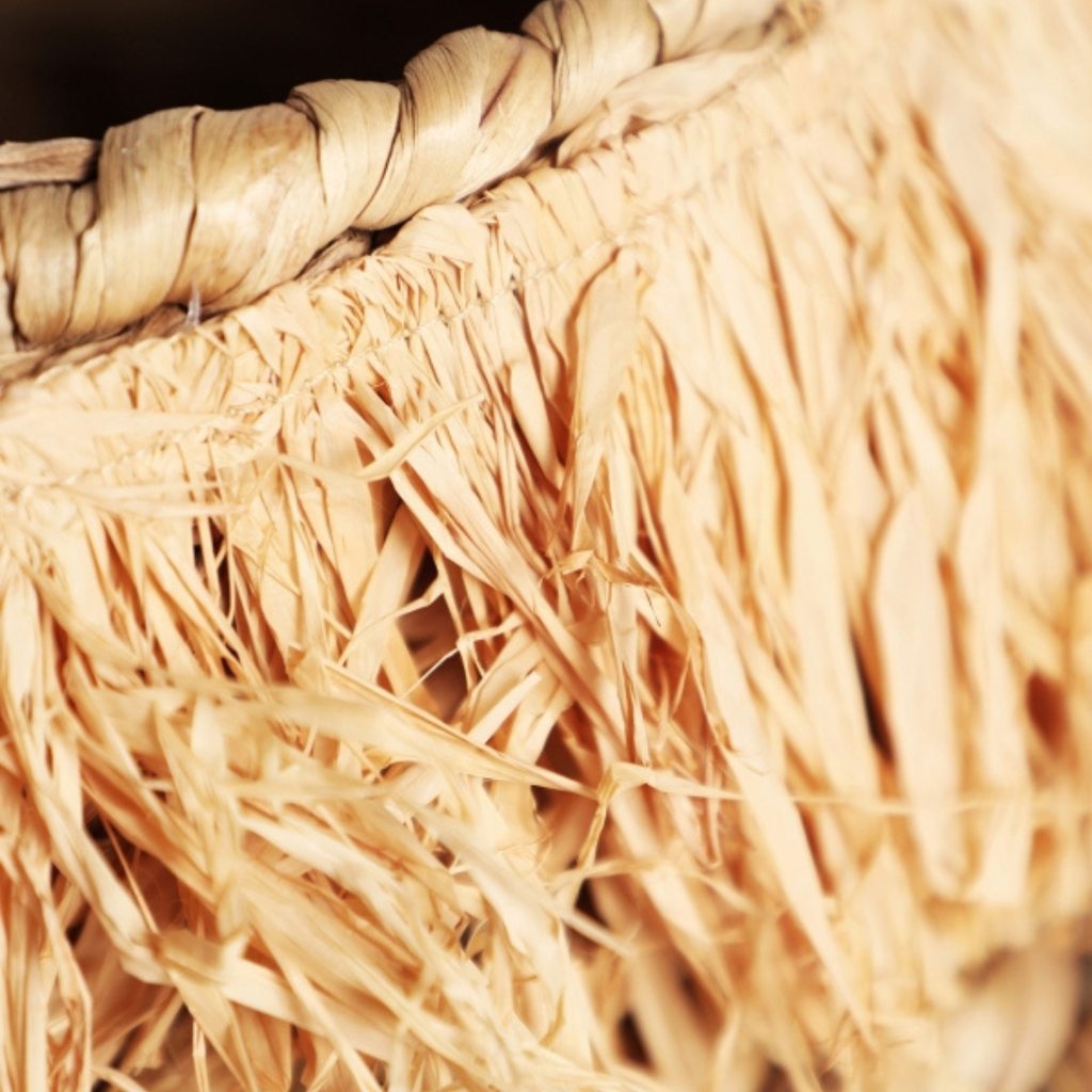Decorative Baskets KALAYA Set of 2 in Natural Fiber