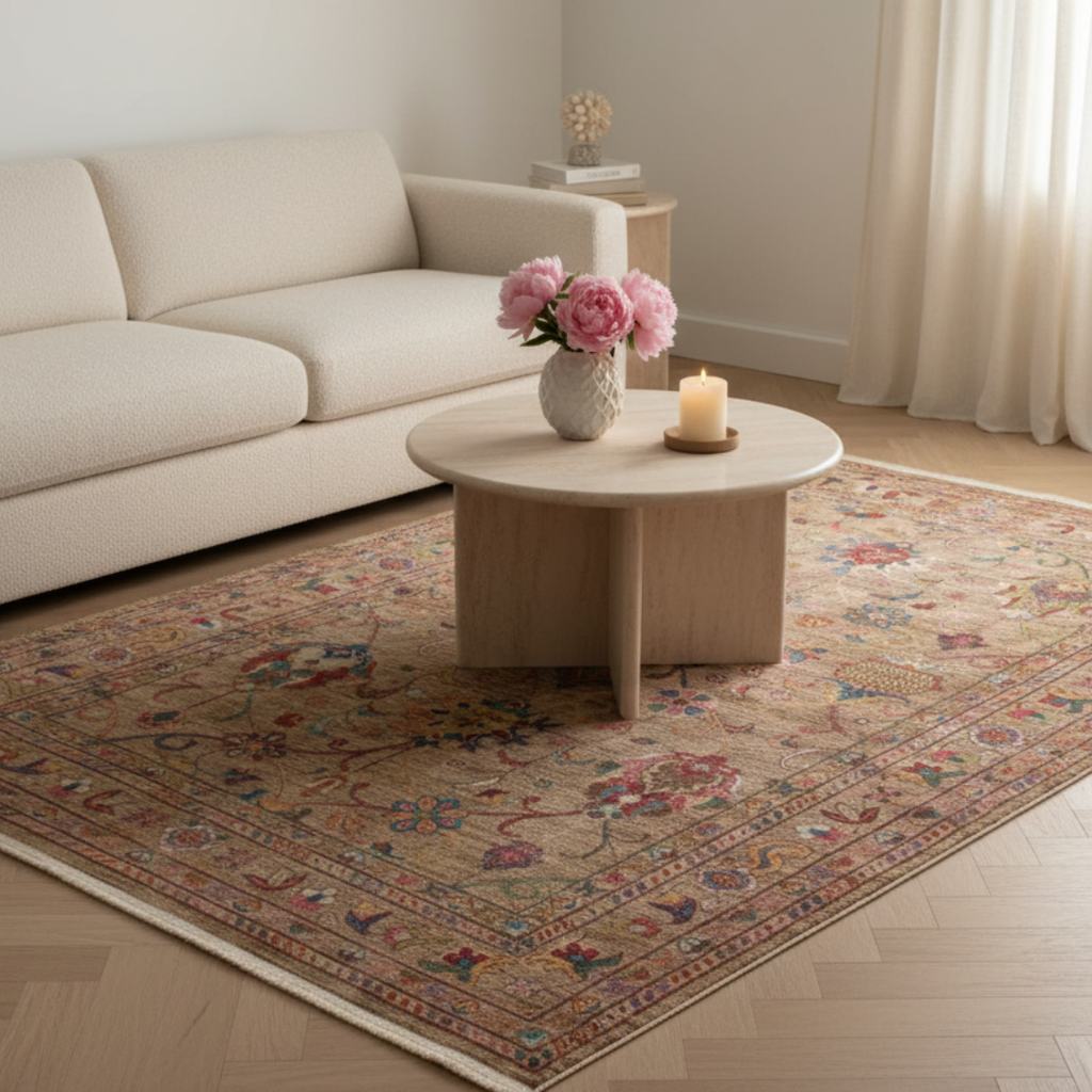 Alfombra Timeless Heritage Soft-Grip – Vintage Pakistaní Lavable
