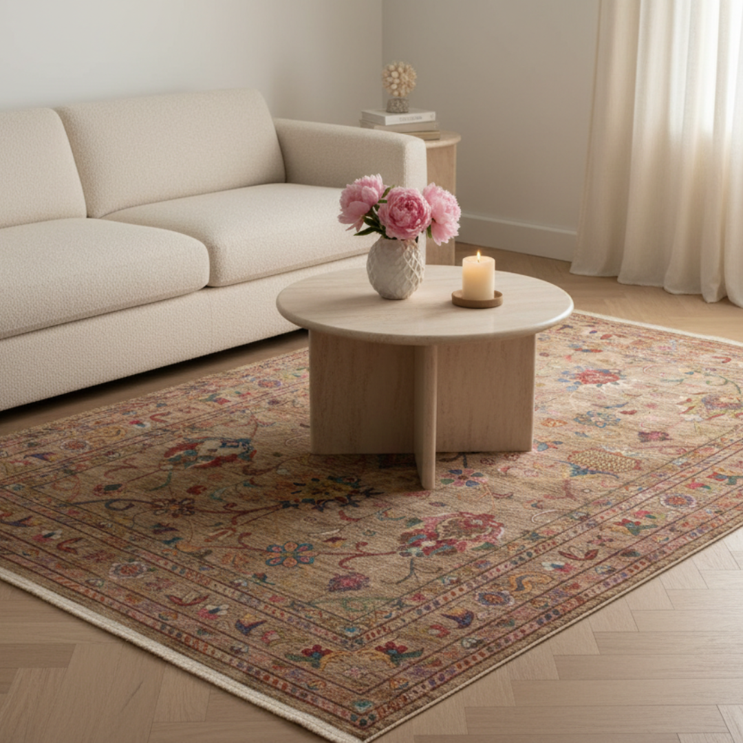 Alfombra Timeless Heritage Soft-Grip – Vintage Pakistaní Lavable