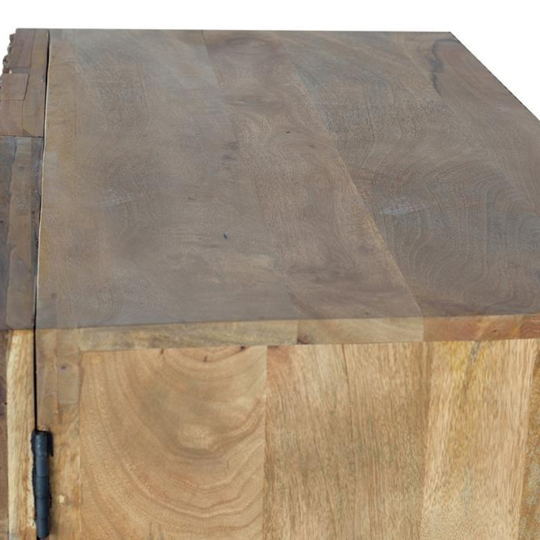 Aparador Legado Natural – Mango y Madera Recuperada (90 cm)