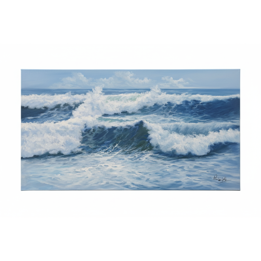 Óleo Mirada de Casta – Óleo Original (80x150cm)