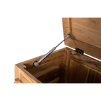 Arca Teca Pura – Baúl de Madera Maciza y Diseño Oriental (114 cm)
