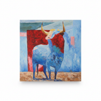 Óleo Espíritu de Casta – Óleo Original (90x90cm)