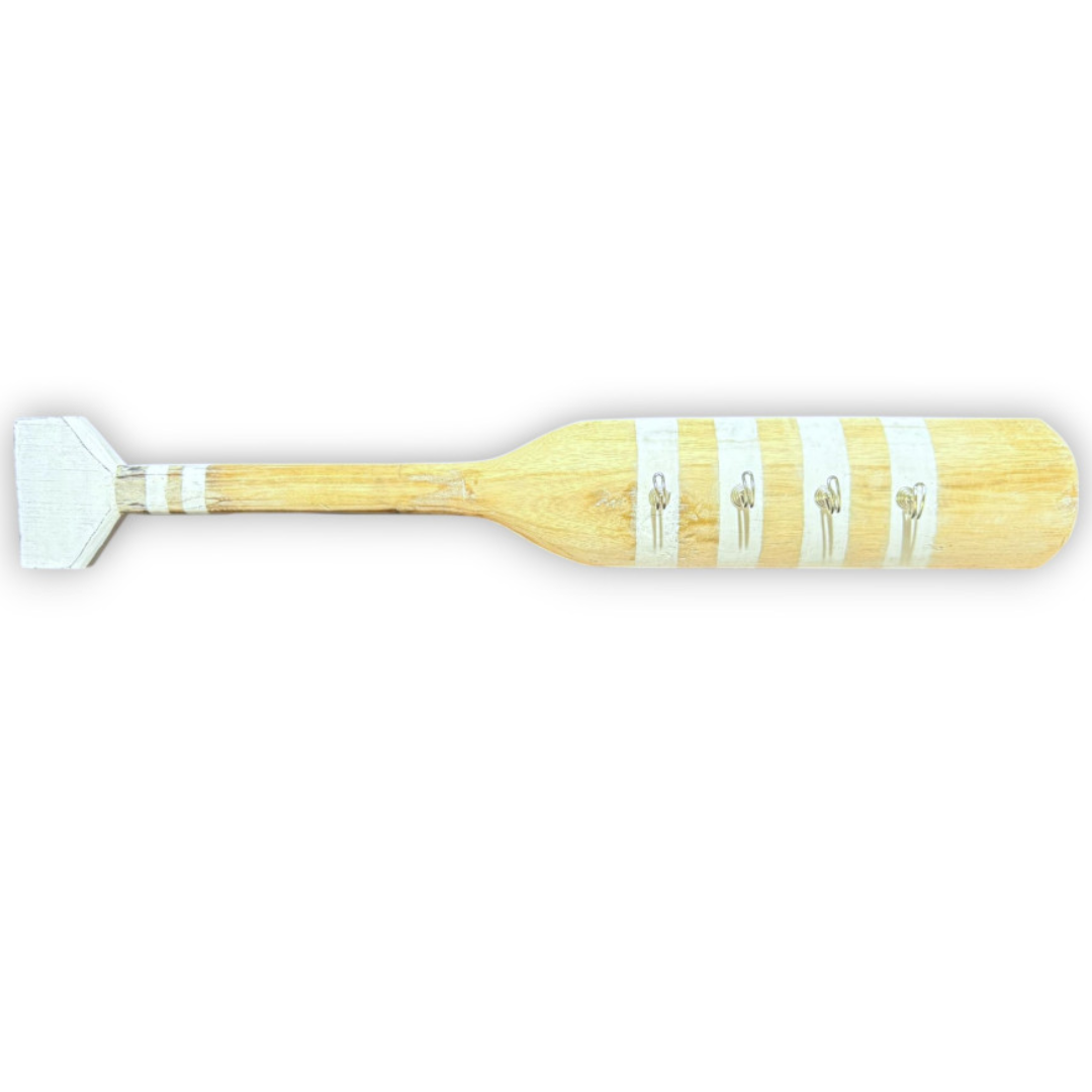 Perchero Travesía Calma – Colgador Remo Bicolor (80 cm)